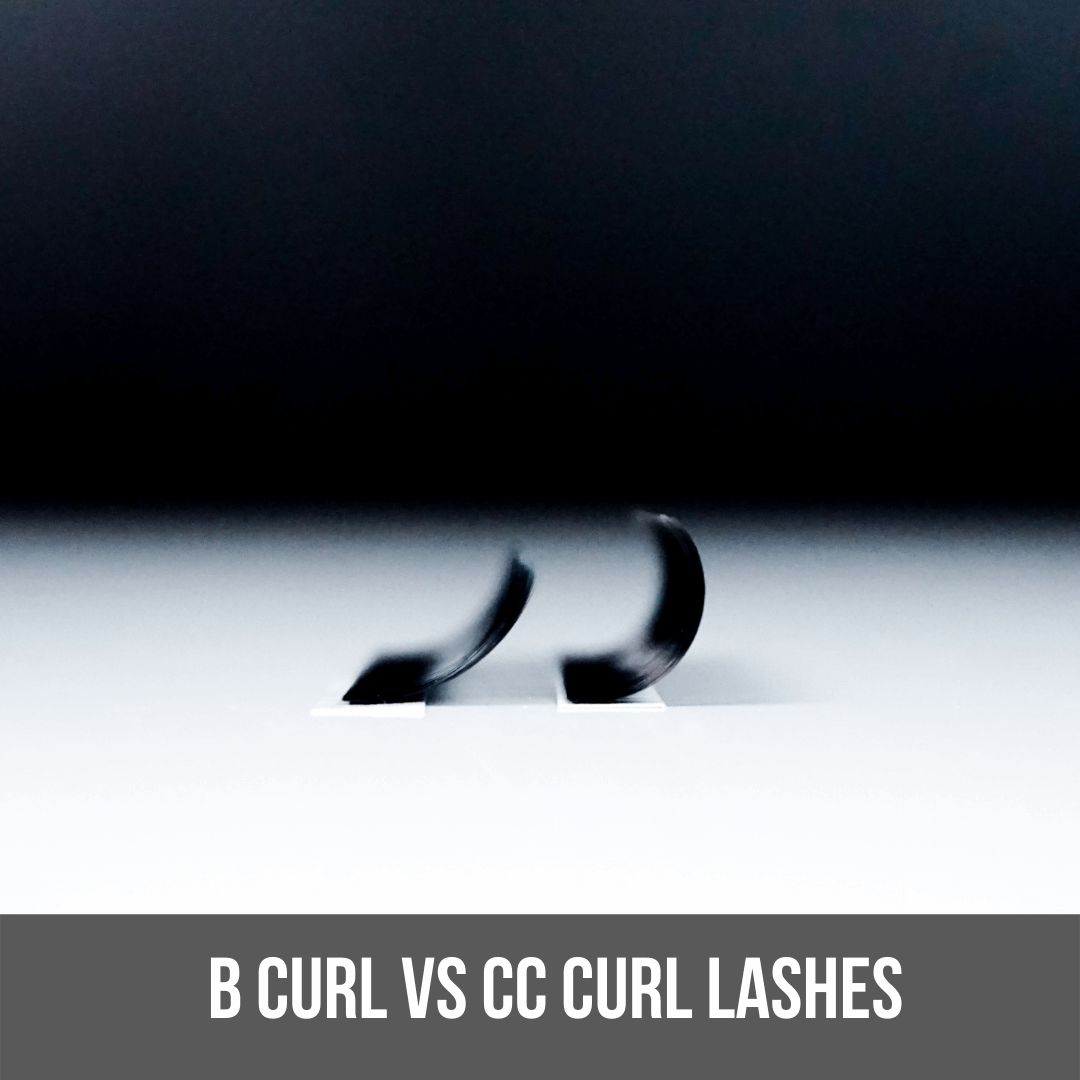 B Curl vs CC Curl Lashes