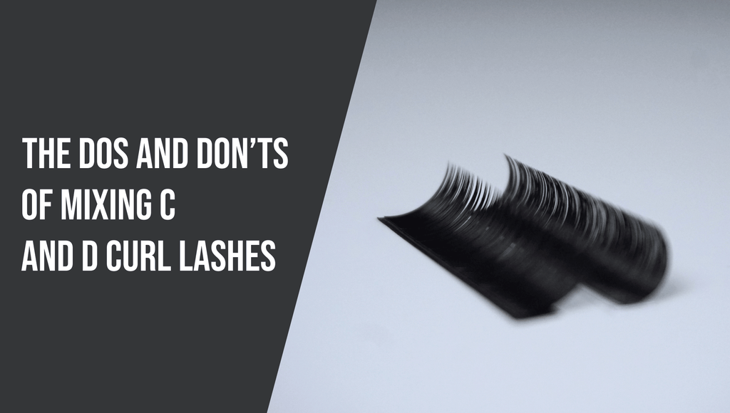 The Dos and Don'ts of Mixing C and D Curl Lashes
