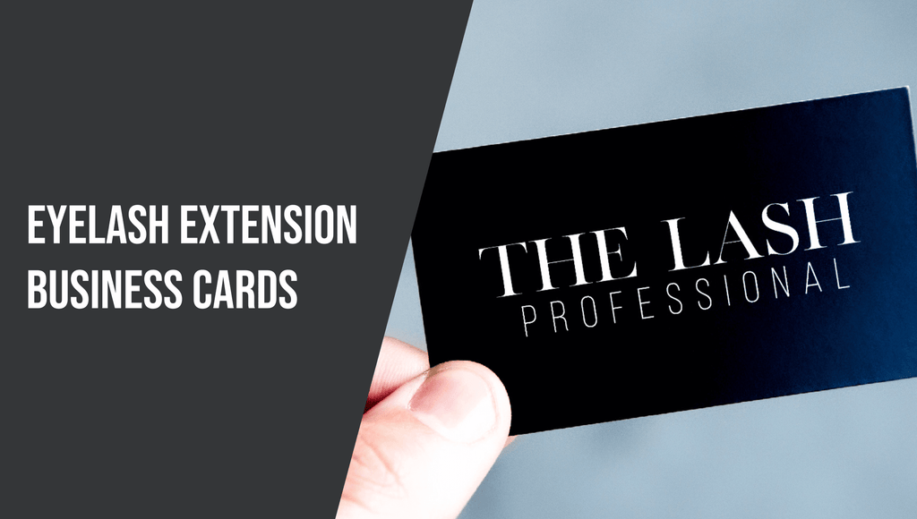 Eyelash Extension Business Cards