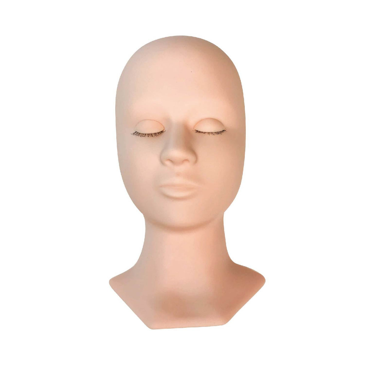 Realistic Mannequin Head with Removable eyes/eyelids – Lash Philosophy Pro  Supplies