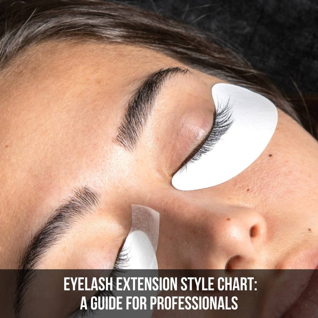 Eyelash Extension Style Chart: A Guide For Professionals The Lash Professional