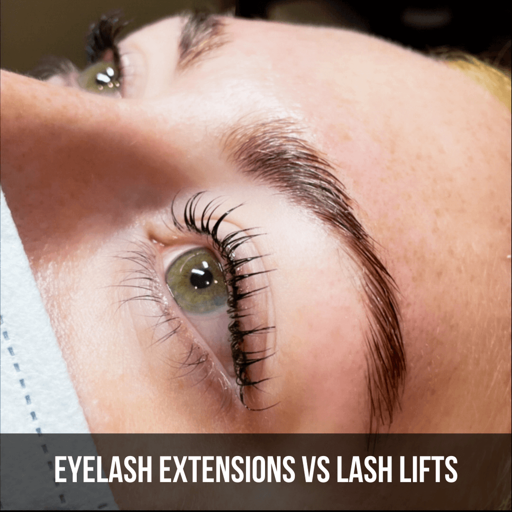 Eyelash Extensions vs Lash Lifts