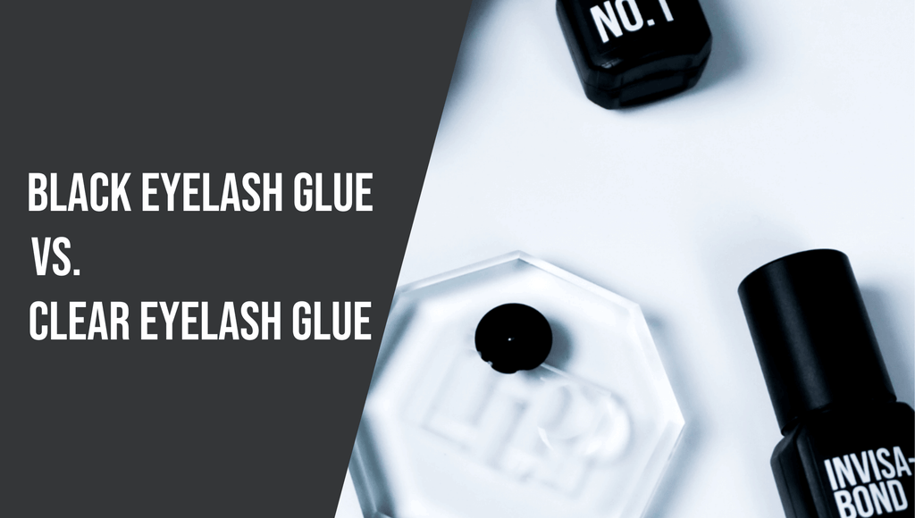 Black Eyelash Glue vs Clear Lash Glue - The Lash Professional