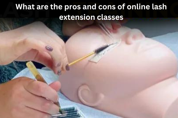 What are the Pros and Cons of Online Lash Extension Classes?