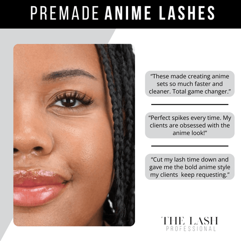 Premade Anime Lashes