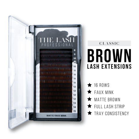 Brown Classic Eyelash Extensions
