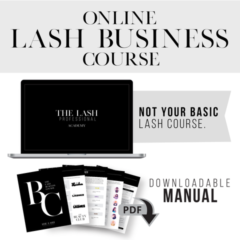 Online Eyelash Business Training