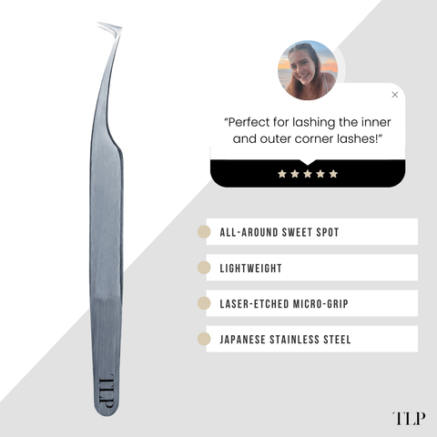 Fiber Tip Mini Boot Tweezers