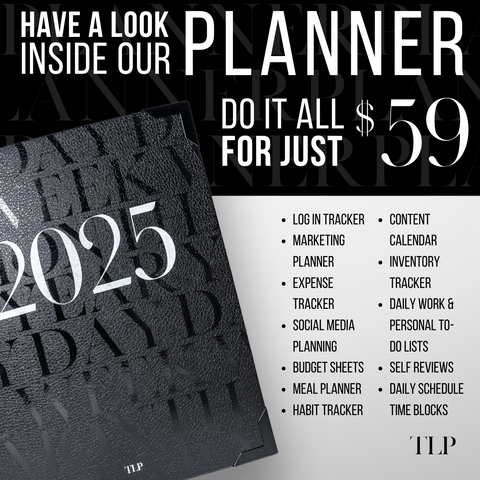 Lash Artist Entrepreneur Planner