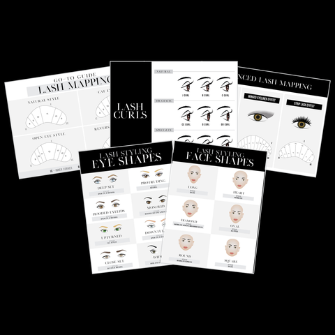 Lash Pages Poster Downloadable | The Lash Professional