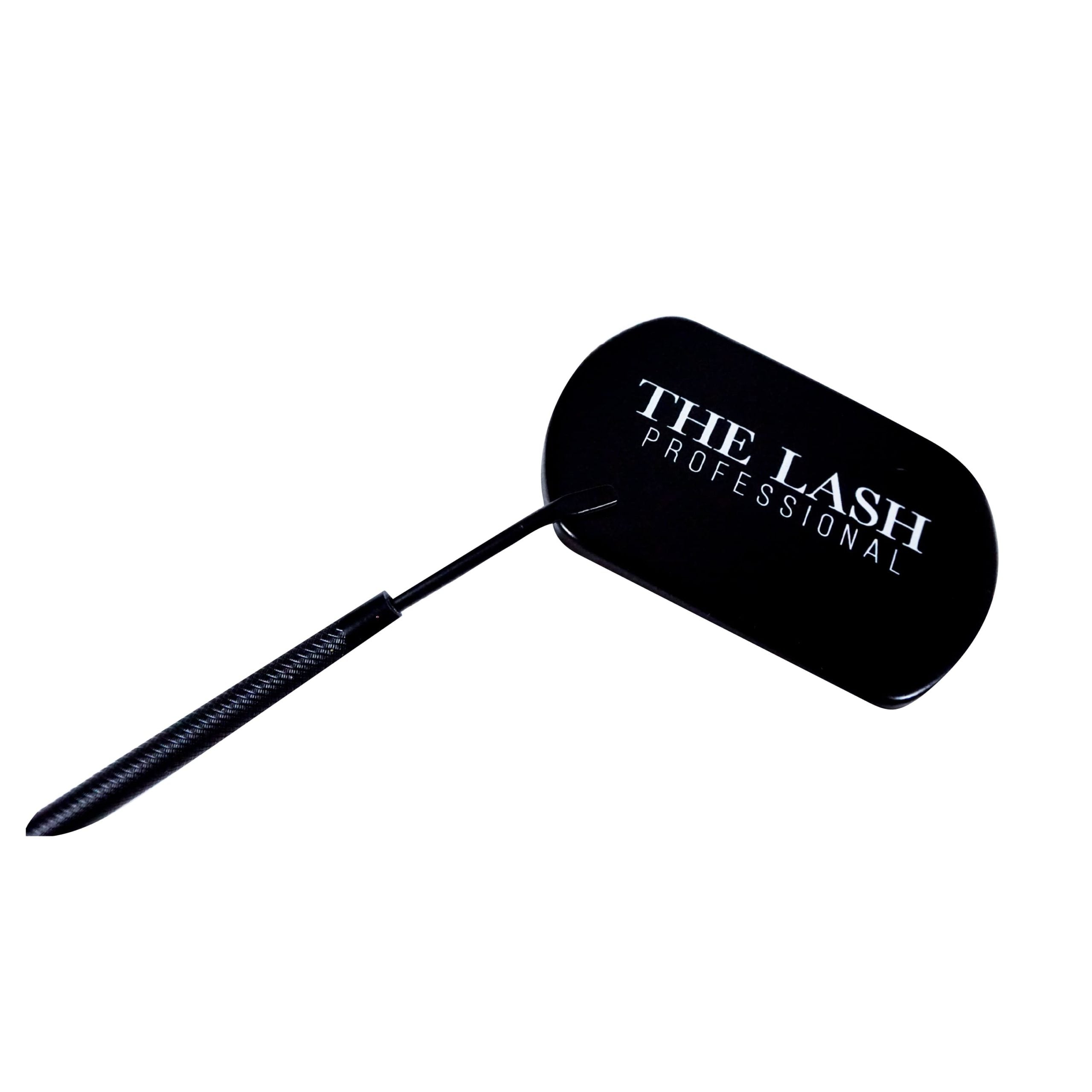 MILISTEN Half Moon Eyelash Mirror - Stainless Steel & Glass, Detachable, For Lash Extensions & Makeup Application