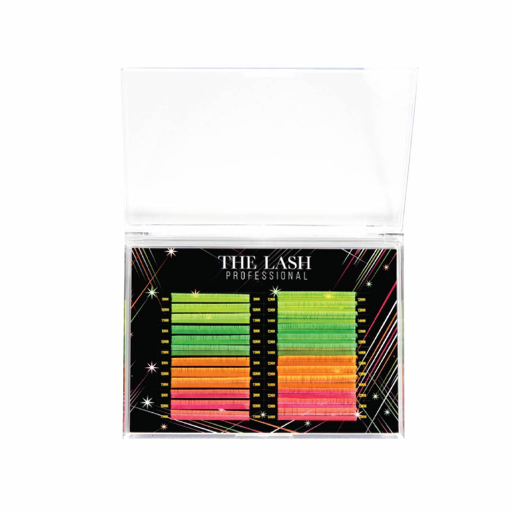 Neon Eyelash Extensions The Lash Professional
